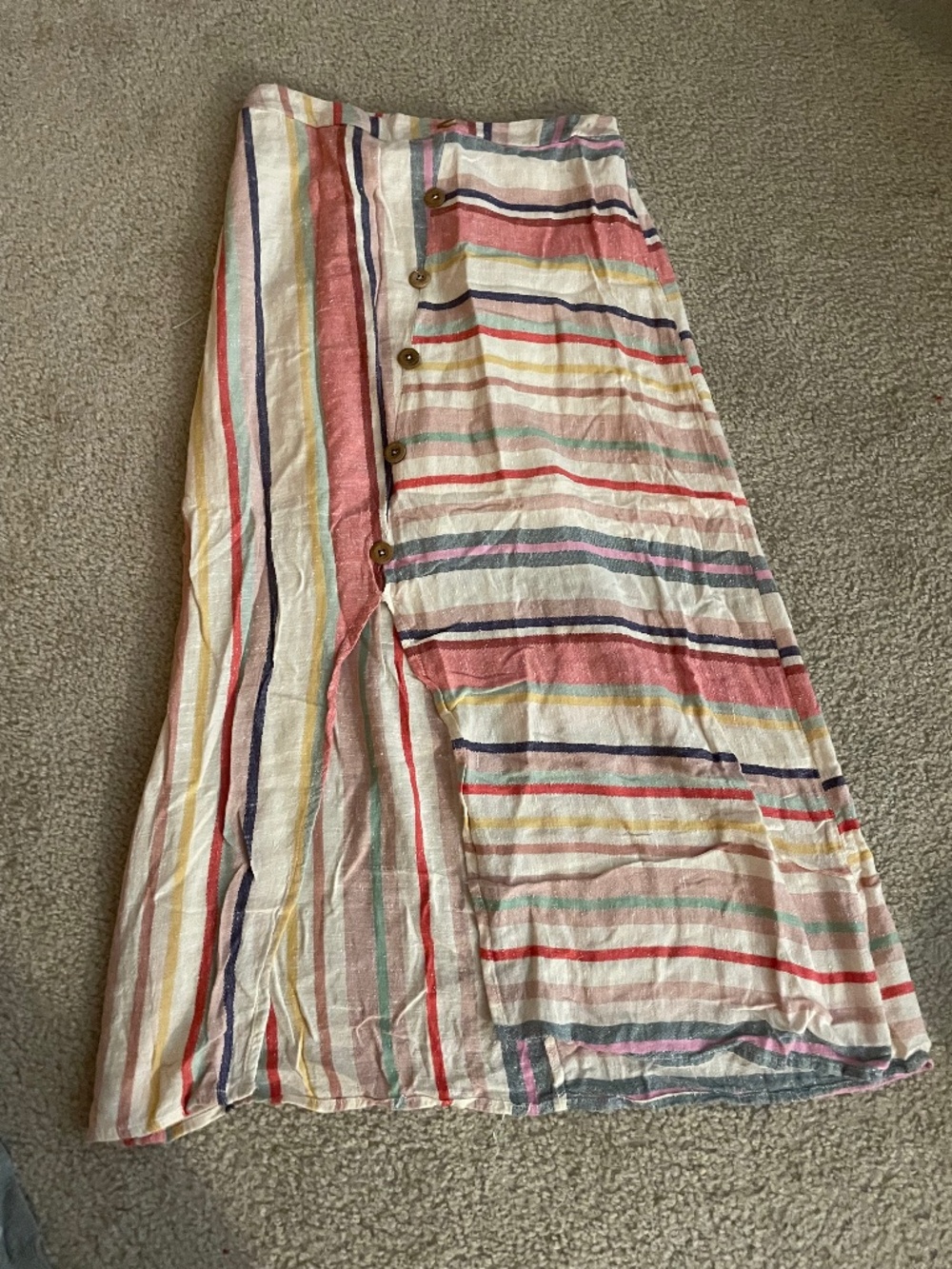 Super cute striped designed skirt